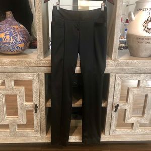 Black Slim Tuxedo Pants